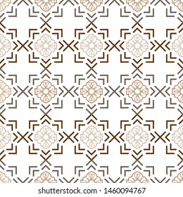 Abstract seamless background design. Dark grey Ornamental texture style. Vector illustration EPS 10