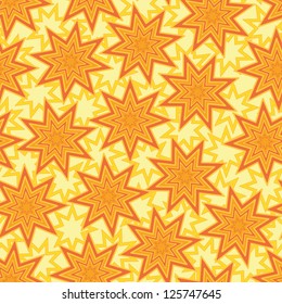 Abstract seamless background, abstract design, pattern of stars. Vector