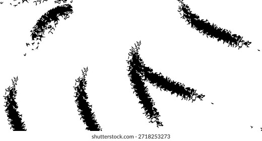 Fondo abstracto sin fisuras con ilustración de Vector de escaparate de garabatos