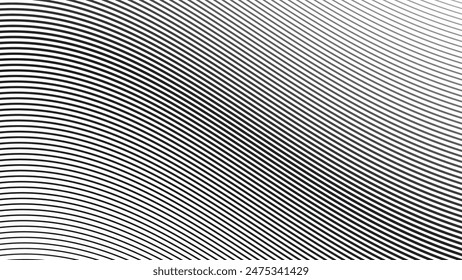 Abstractas fondo sin fisuras con Imagen de Vector de Fondo de pantalla de línea de curva dinámica para el telón de fondo o la presentación	