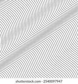 Abstract seamless background with dynamic curve line wallpaper vector image for backdrop