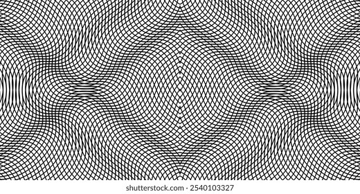 Abstract seamless background with dynamic curve line wallpaper vector image for backdrop or presentation