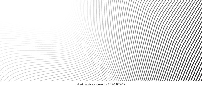 Fondo Abstractas sin fisuras con Imagen de Vector de Fondo de pantalla de línea de curva dinámica para el telón de fondo o la presentación. eps10