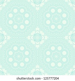 Abstract seamless background. Filigree vector design.