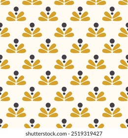 Abstract seamless background in geometric decorative style. Seamless design.