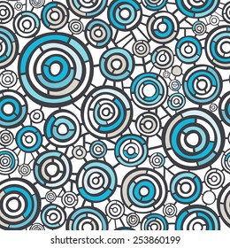Abstract seamless background with geometric elements for print, home decor, textile design, wrapping paper, wallpaper 