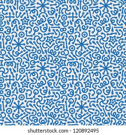 abstract seamless background with geometric forms