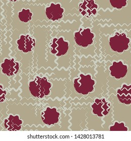Abstract seamless background. Geometric pattern. Pattern for print, advertising, web design.