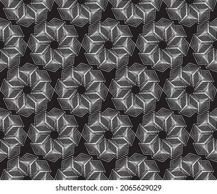 Abstract Seamless background. Geometric pattern. Vector image