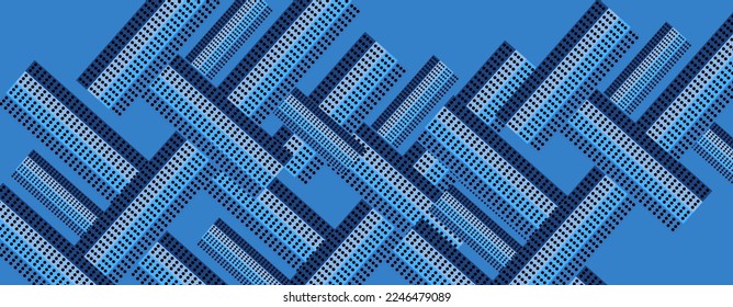 Abstract Seamless background. Geometric abstract pattern art style. dot pattern on low poly background.background. Future vector illustration.
