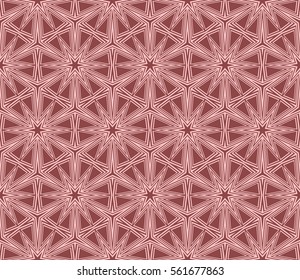 abstract seamless background with geometry shape. vector. beige color. modern ornament