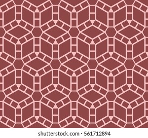 abstract seamless background with geometry shape. vector. modern ornament. for interior design, wallpaper, textile, decor, fabric. beige color