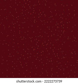 Abstract seamless background with glowing stars on red backdrop. Solar system. Space with a stars. Wrapping paper for gift box. Design print for wallpaper and bed linen. Geometric background.