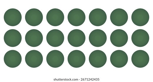 Abstractas fondo sin fisuras con Formas circulares verdes en diseño moderno.