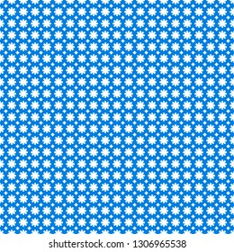 Abstract seamless abstract background with grid, tile of circles, stars, snowflakes. Infinity geometric pattern. Vector illustration.         