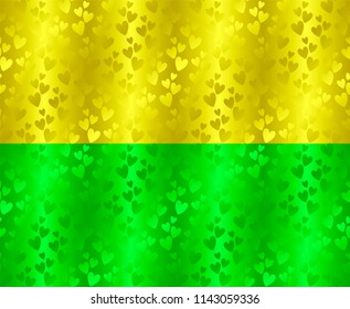 Abstract seamless background with hearts of different sizes.
Two color options.