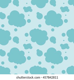 Abstract seamless background illustration with blue spots.
