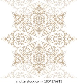 Abstract seamless background with Islam, Arabic, ottoman motives.