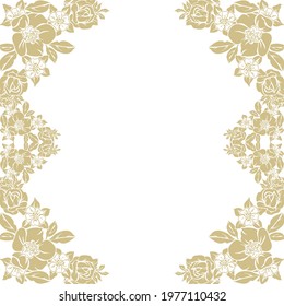 Abstract seamless background with Islam, Arabic, ottoman motives.