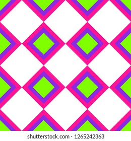Abstract Seamless background isolated on white. Vector illustration. Pattern for trendy fabric, wallpapers.
