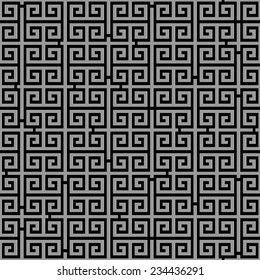 Abstract seamless background with labyrinth, Vector illustration