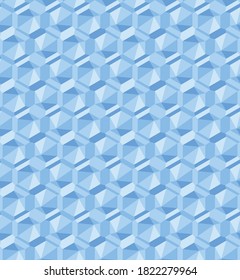 Resumen de fondo transparente. Estructura de ruido con hexágonos. Imagen del vector