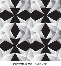 Abstract seamless background. Noise structure. Imitation of stone carving or gypsum stucco. Vector image