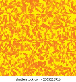Abstract seamless background. Noise structure with cubes. Vector image