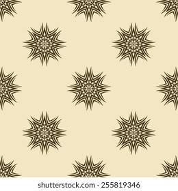 Abstract seamless background with ornament. Decorative pattern