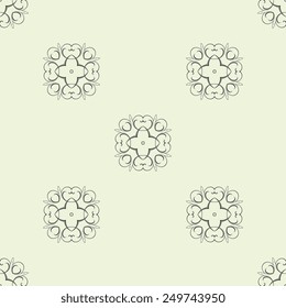 Abstract seamless background with ornament. Pattern. Abstract