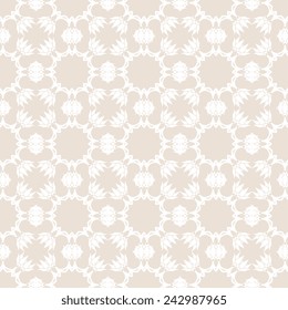 Abstract seamless background with ornament. Vector illustration