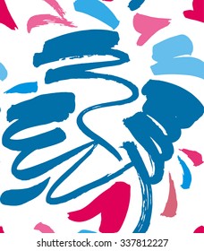 Abstract seamless background pattern , color vector illustration .