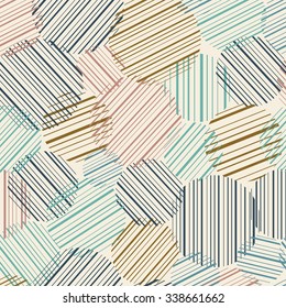 Abstract seamless background. Seamless pattern with colorful circles. Vector illustration.