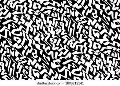 Abstract seamless background pattern. Hand drawn vector illustration. Modern design pattern.