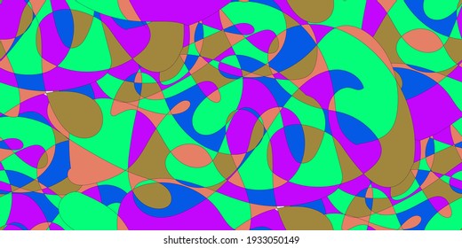 Abstract seamless background pattern. Vector illustration, fabric swatch, wallpaper.