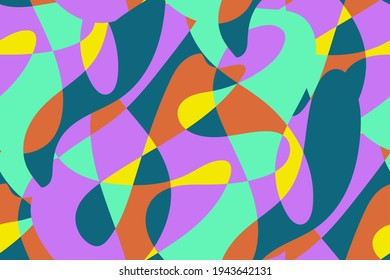 Abstract seamless background pattern. Vector illustration, fabric swatch, wallpaper.