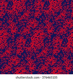 Abstract seamless background pattern. Vector illustration hand drawn. Colorful vector pattern.