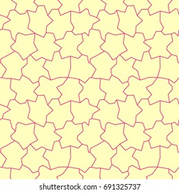 Abstract seamless background with random grid of patch. Vector