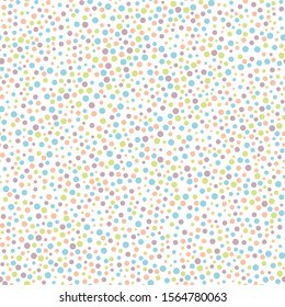 Abstract seamless background with round elements