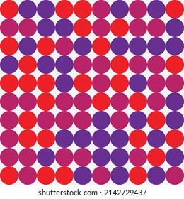 Abstract seamless background of small multi-colored circles.