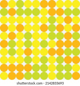 Abstract seamless background of small multi-colored circles.