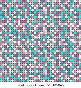Abstract seamless background of small multicolored dots. Lightweight vector texture for fabric, paper, wallpaper, packaging
