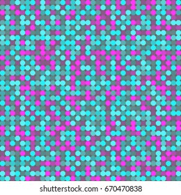 Abstract seamless background of small multicolored dots. Lightweight vector texture for fabric, paper, wallpaper, packaging