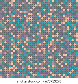 
Abstract seamless background of small multicolored dots. Lightweight vector texture for fabric, paper, wallpaper, packaging
