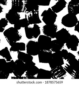 Abstract seamless background stains of ink