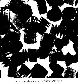 Abstract seamless background stains of ink