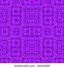 Abstract Seamless Background with Symbolical Colorful Floral Patterns. Eps10, Contains Transparencies. Vector