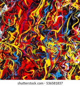 Abstract seamless background texture. Colorful stripes pattern