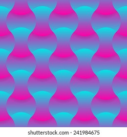 Abstract seamless background texture with holographic effect, blue and pink colors and shades. Vector illustration eps10