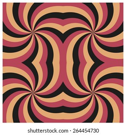 Abstract seamless background texture of swirling lines, vector illustration